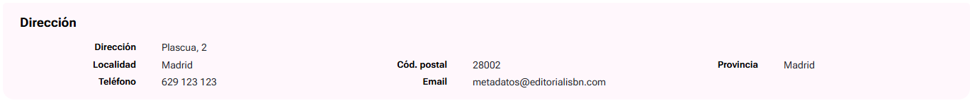 Direcciones