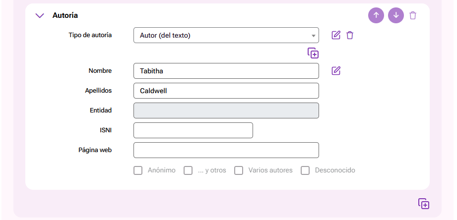 Autorías